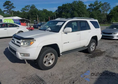 2004 Toyota 4Runner Limited V8 z USA, uszkodzony, nr VIN JTEBT17R840029676